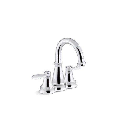 Kohler Bellera Centerset Lav Faucet, 1.2 Gpm 27378-4-CP